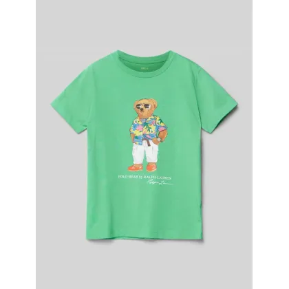 Zdjęcie T-shirt z nadrukiem z logo
