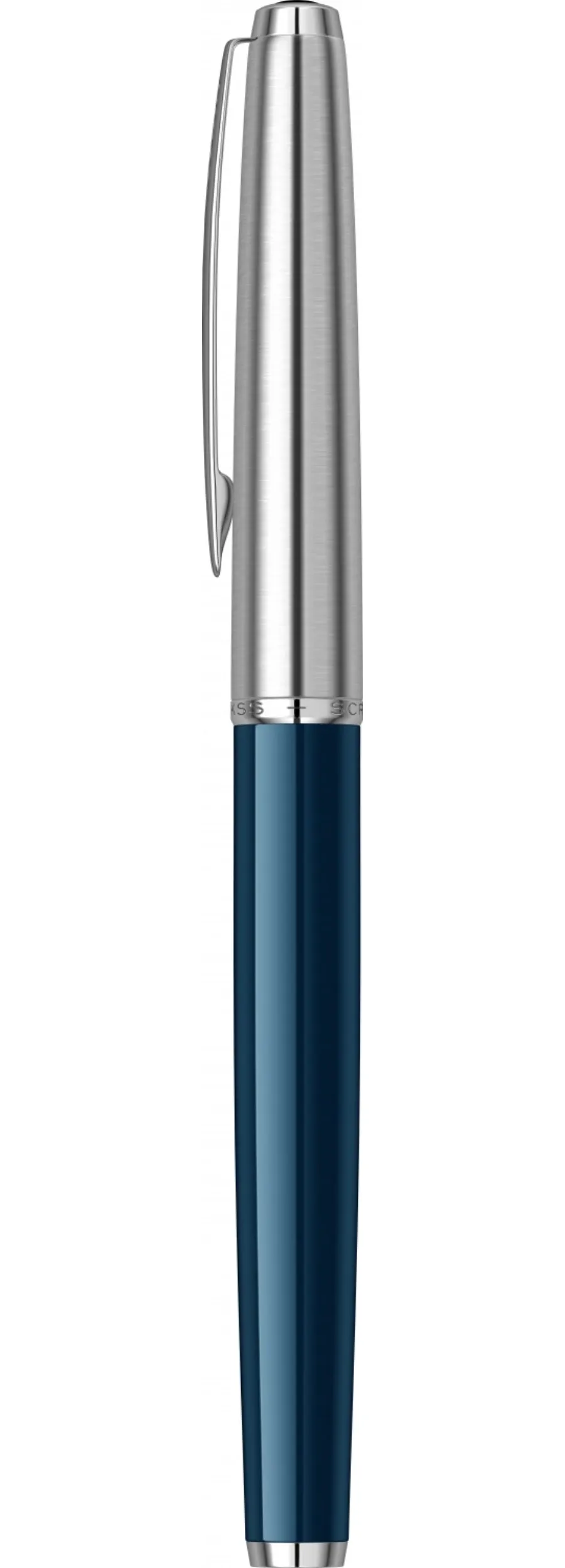 obrazek 6 Elegancki Rollerball Metropolis 78 z granatowym wykończeniem