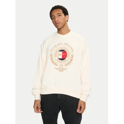 Zdjęcie Tommy Jeans Bluza DM0DM19243 Écru Boxy Fit