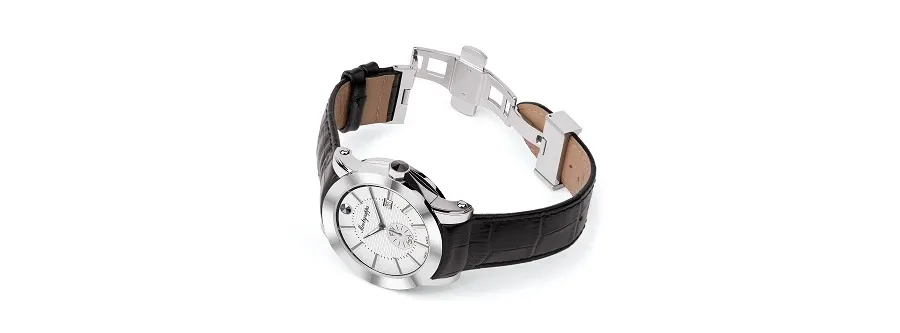 obrazek 5 Eleganckie Srebro Zegarek Silver Dial NeroUno Monetegrappa