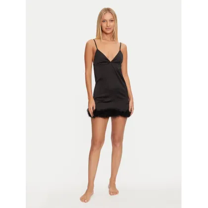 Zdjęcie Guess Koszula nocna O4BX00 WEFC2 Czarny Regular Fit