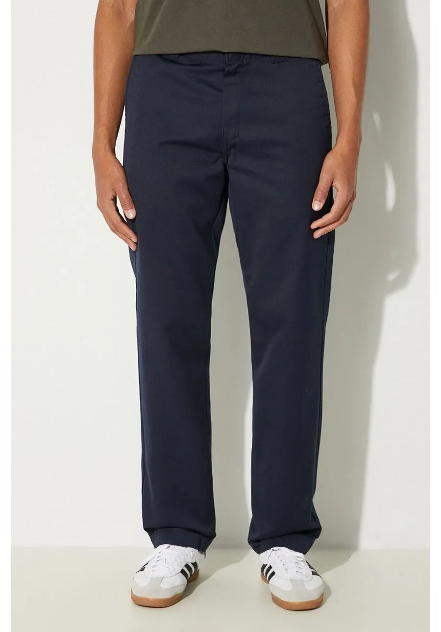 obrazek 1 Carhartt WIP spodnie Master Pant męskie kolor granatowy proste I034233.1C02