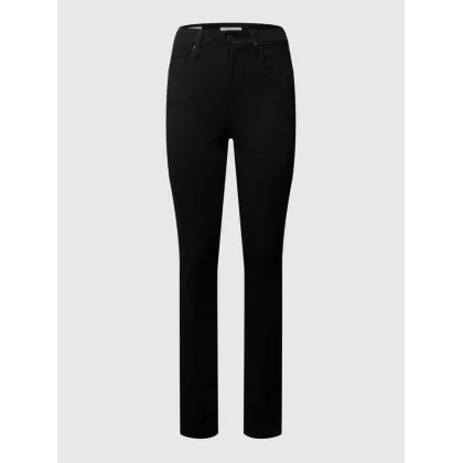 Zdjęcie Jeansy z wysokim stanem o kroju skinny fit z dodatkiem streczu