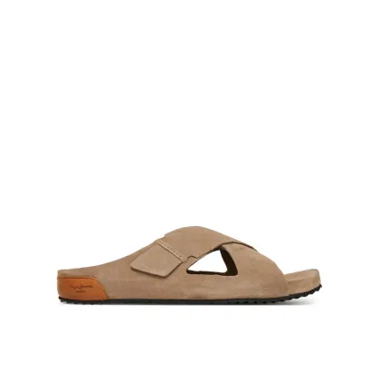 Zdjęcie Pepe Jeans Klapki Corby Cross PMS90124 Beżowy
