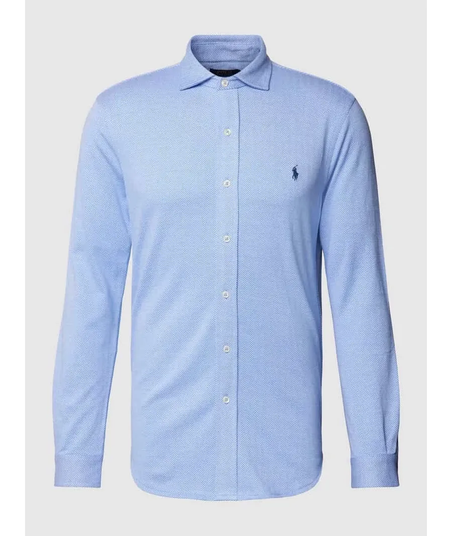 obrazek 1 Koszula casualowa o kroju slim fit z kołnierzykiem typu cutaway