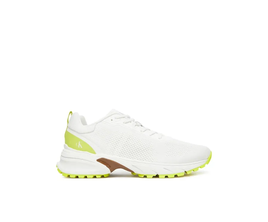 obrazek 1 Calvin Klein Jeans Sneakersy Hike Runner Tech Knit YM0YM01284 Biały