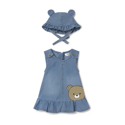 Zdjęcie Mayoral Sukienka jeansowa 1871 Niebieski Regular Fit