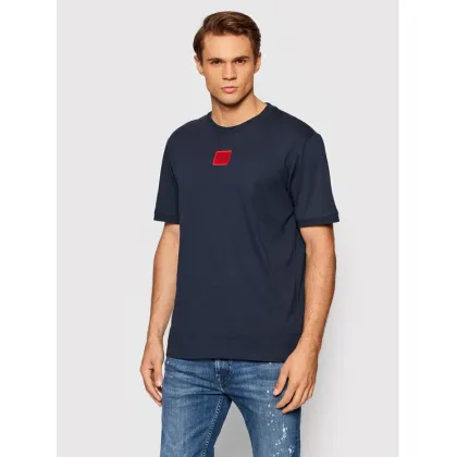 Zdjęcie Hugo T-Shirt Diragolino212 50447978 Granatowy Regular Fit HUGO