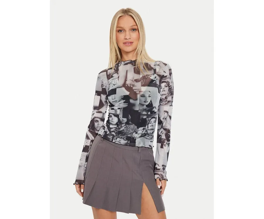 obrazek 1 Guess Bluzka Adriana W4YP04 KBBF2 Kolorowy Regular Fit