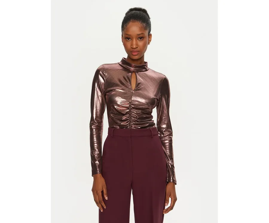 obrazek 1 ARTIGLI Bluzka ACMA000702 Różowy Regular Fit