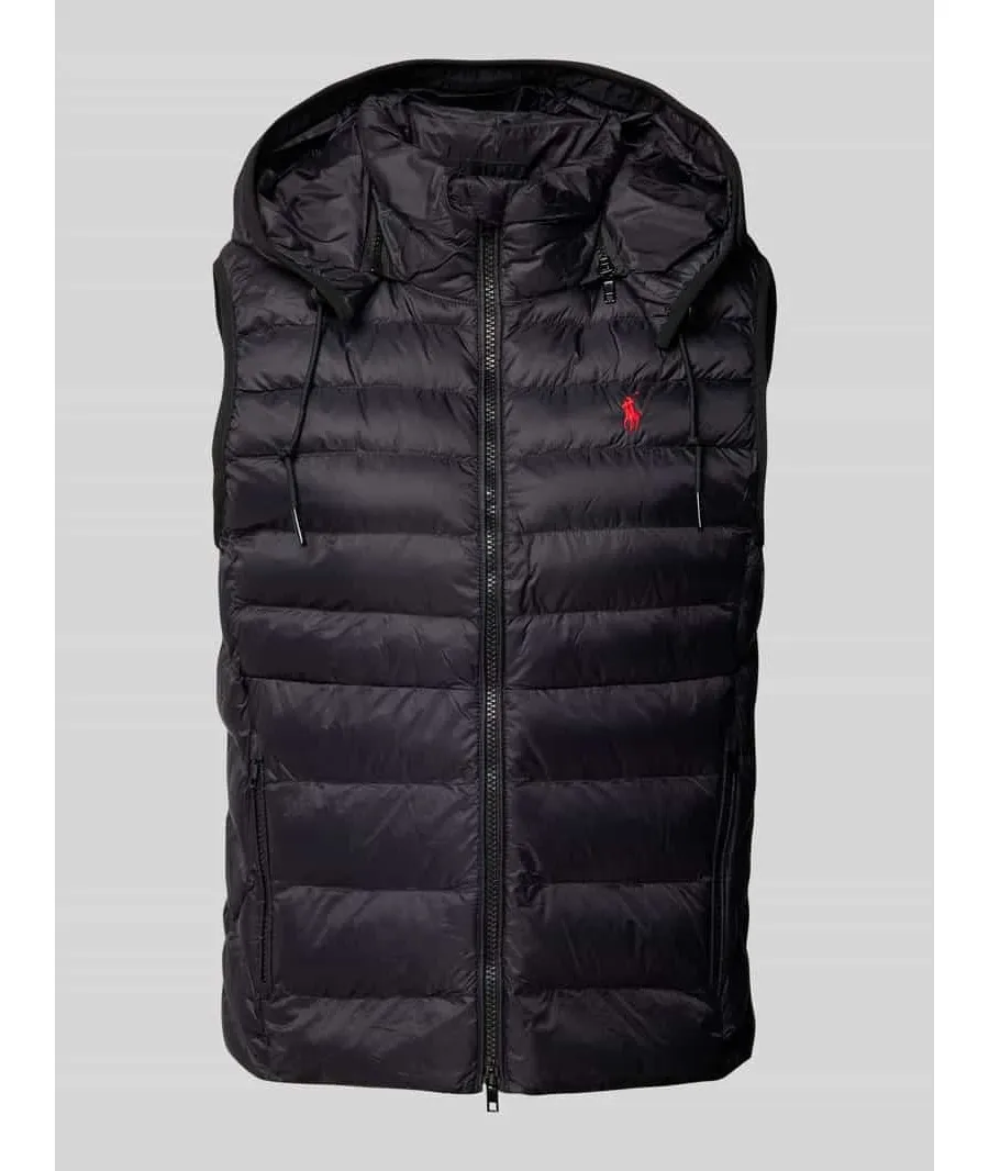 obrazek 1 Kamizelka pikowana z wyhaftowanym logo