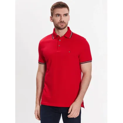 Zdjęcie Tommy Hilfiger Polo 1985 Rwb Tipped MW0MW30750 Czerwony Slim Fit