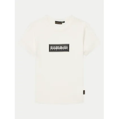 Zdjęcie Napapijri T-Shirt Chamois NP0A4ILE S Biały Regular Fit