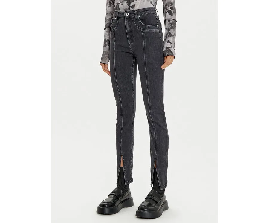 obrazek 1 Karl Lagerfeld Jeans Jeansy 246J1100 Czarny Skinny Fit
