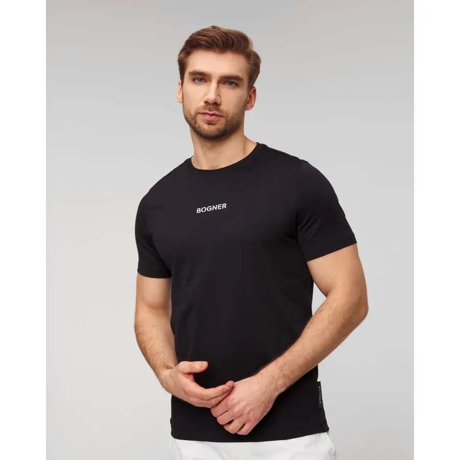 obrazek 1 Czarny T-shirt Męski Bogner Roc BOGNER