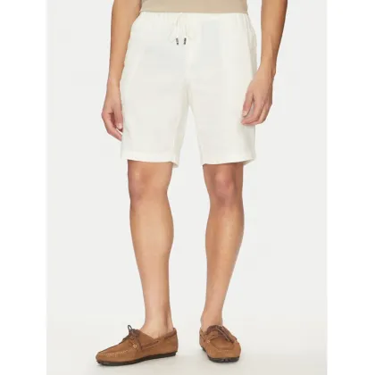 Zdjęcie Tommy Hilfiger Szorty materiałowe Harlem MW0MW37804 Écru Regular Fit