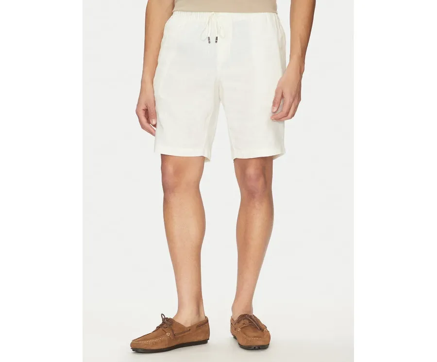 obrazek 1 Tommy Hilfiger Szorty materiałowe Harlem MW0MW37804 Écru Regular Fit