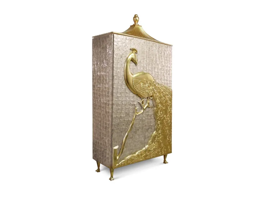 picture 4 Unusual wardrobe finished with gold Paw