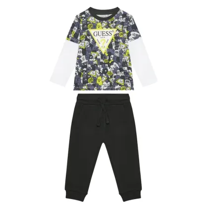 Zdjęcie Guess Komplet dziecięcy N5YG00 K8HM4 Zielony Regular Fit