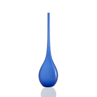 Picture Classic blue vase made of Italian Murano glass