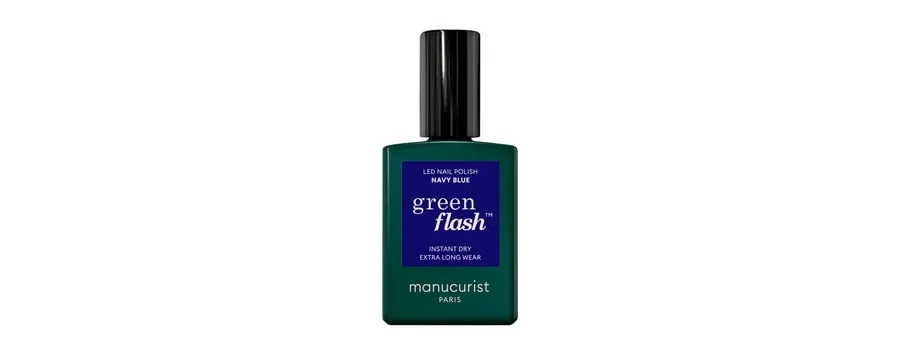 obrazek 1 manucurist Green Flash Lakier do paznokci w żelu 15 ml Navy Blue