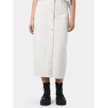 Zdjęcie Noisy May Spódnica jeansowa Sira 27029410 Écru Regular Fit