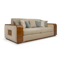 Zdjęcie Włoska klasyczna sofa 3 osobowa do luksusowego wnętrza - Bianchini