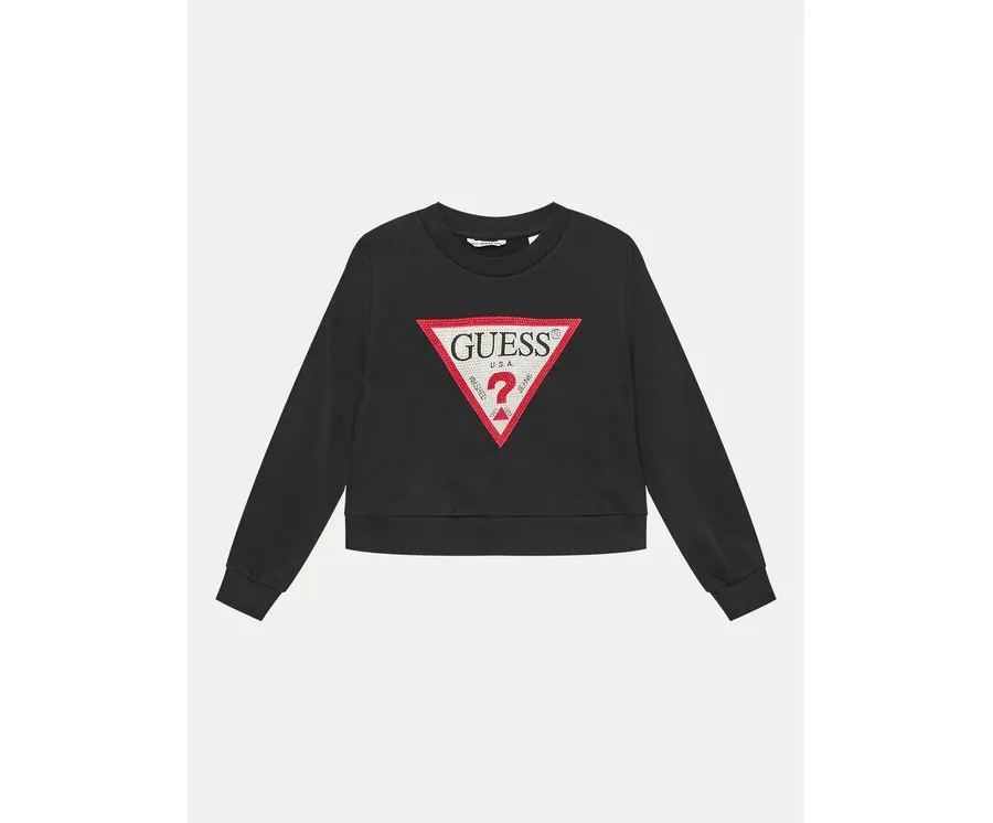 obrazek 1 Guess Bluza J4YQ22 KA6R3 Czarny Classic Fit