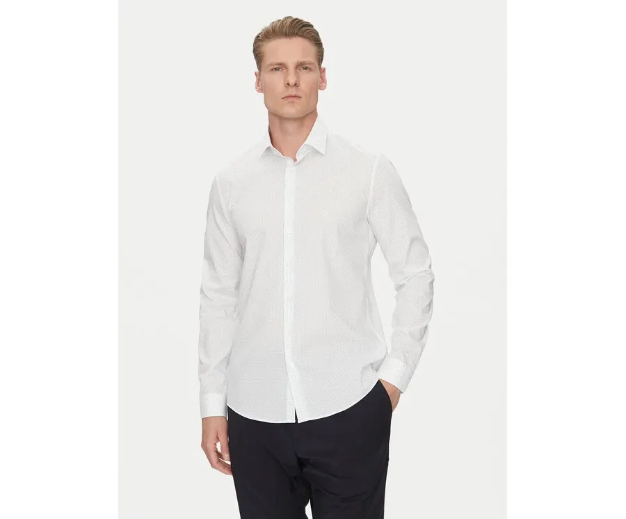 obrazek 1 Calvin Klein Koszula K10K112743 Biały Extra Slim Fit