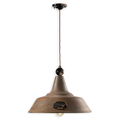 Zdjęcie Prestiżowa włoska lampa wisząca w stylu retro