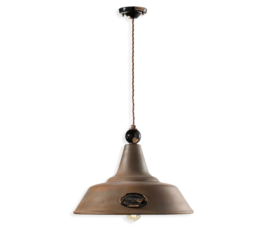obrazek 1 Prestiżowa włoska lampa wisząca w stylu retro