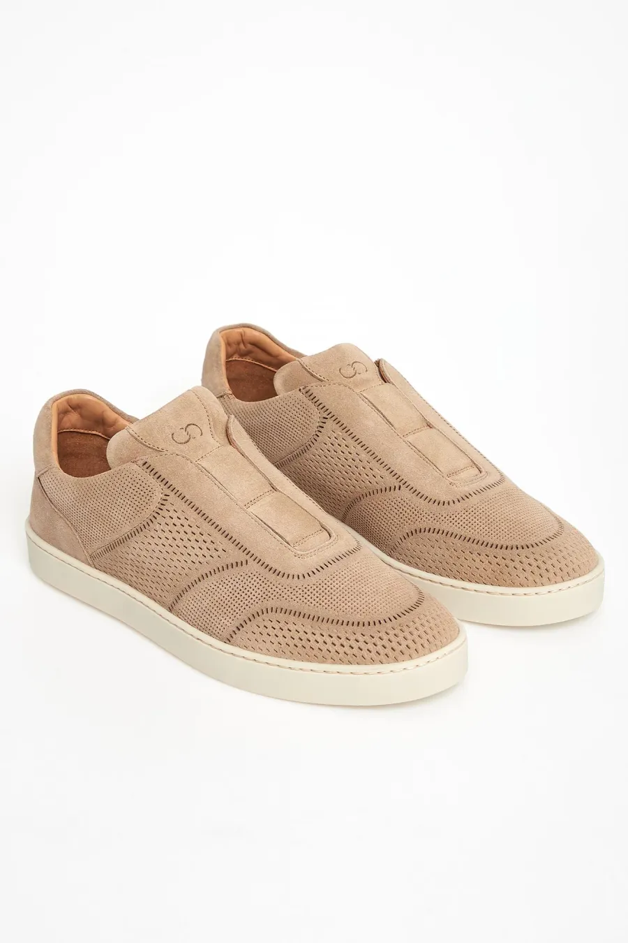 obrazek 1 Sneakersy męskie zamszowe CESARE CASADEI Cesare Casadei