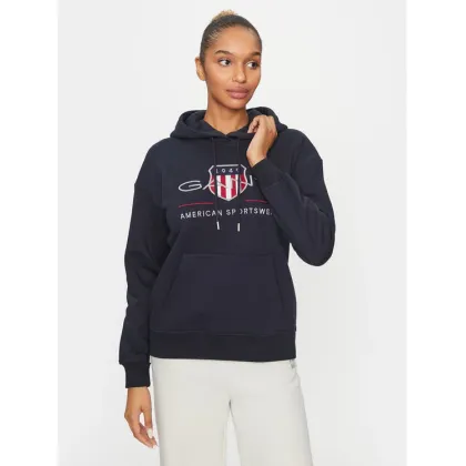 Zdjęcie Gant Bluza Archive Shield 4204567 Granatowy Relaxed Fit