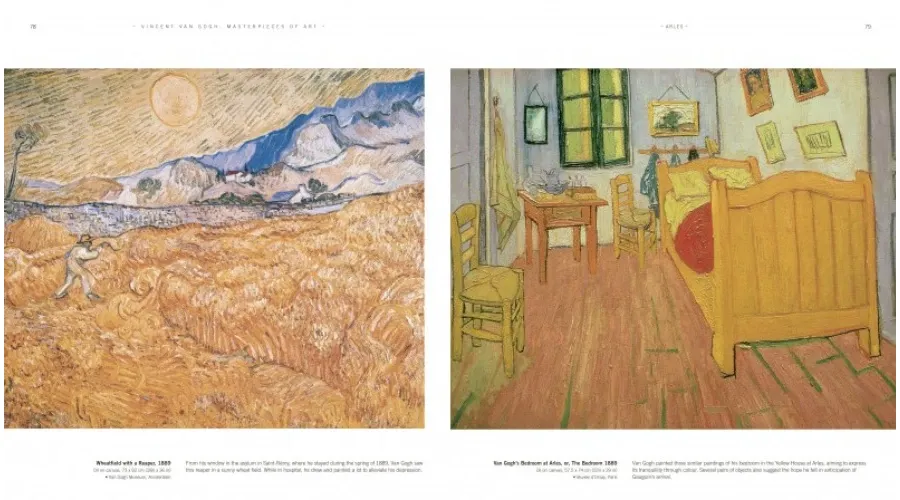 obrazek 4 Książka Vincent Van Gogh - Arcydzieła sztuki - Flame Tree Publishing