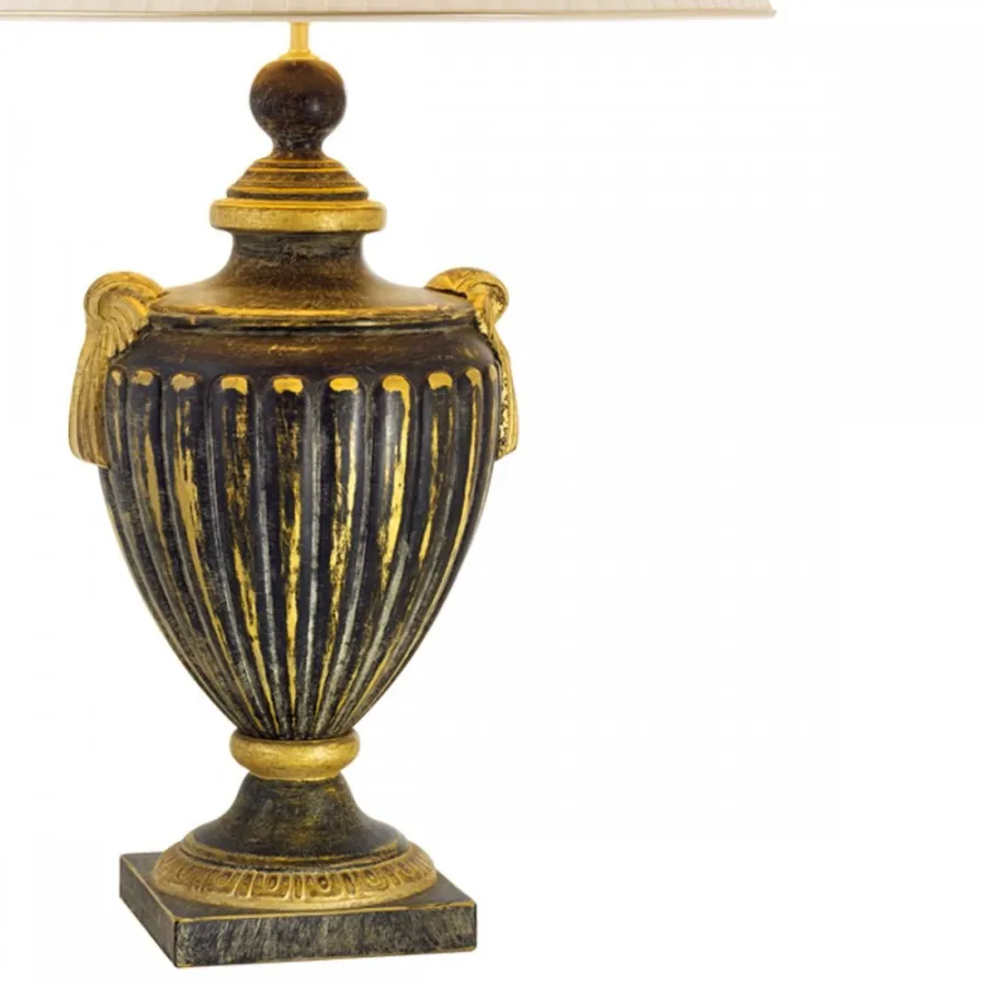 obrazek 2 Lampa stołowa z ceramiki H.56xL.30xP.26 cm