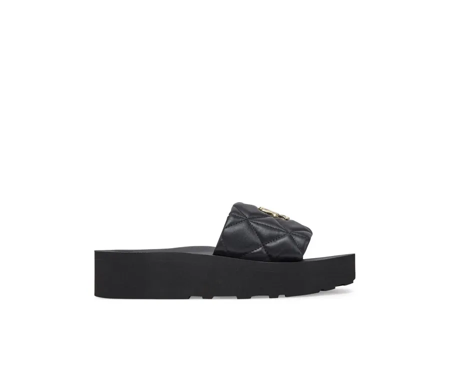 obrazek 1 LOVE MOSCHINO Klapki JA28014I1MIE0000 Czarny