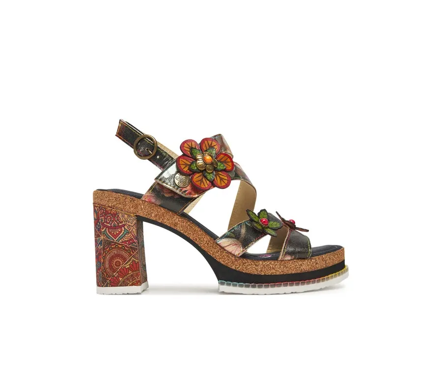 obrazek 1 Laura Vita Sandały Naomio 16 Czarny