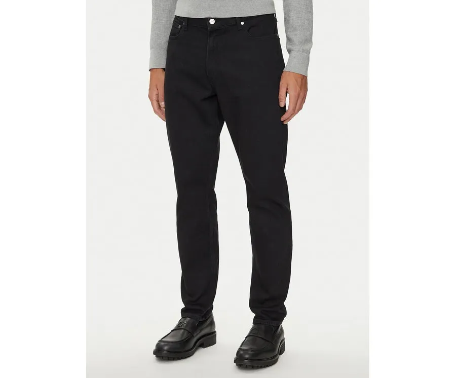 obrazek 1 Calvin Klein Jeansy K10K112535 Czarny Tapered Fit
