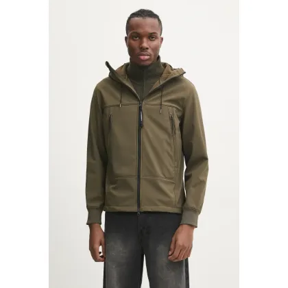 Zdjęcie C.P. Company kurtka C.P. Shell-R Goggle Jacket męska kolor zielony przejściowa 17CMOW012A006097A