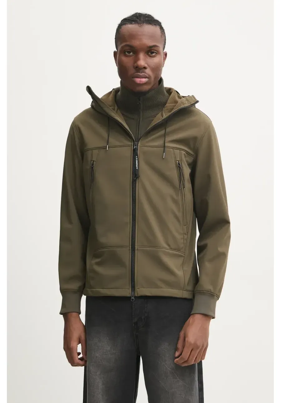 obrazek 1 C.P. Company kurtka C.P. Shell-R Goggle Jacket męska kolor zielony przejściowa 17CMOW012A006097A