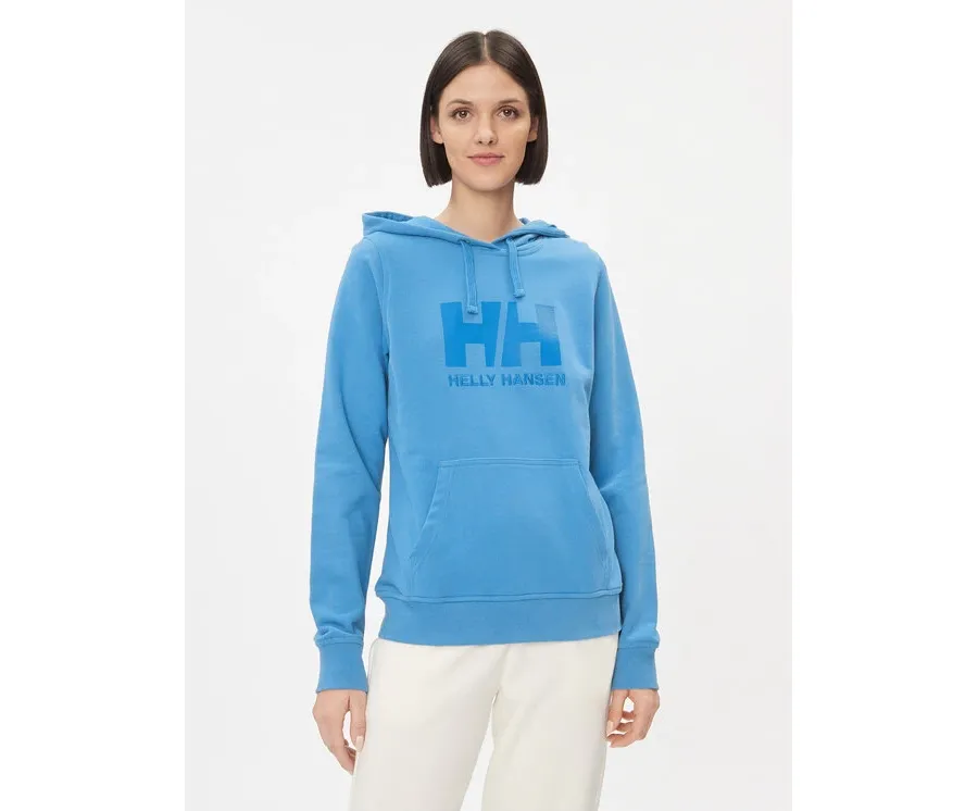 obrazek 1 Helly Hansen Bluza Logo 33978 Niebieski Regular Fit