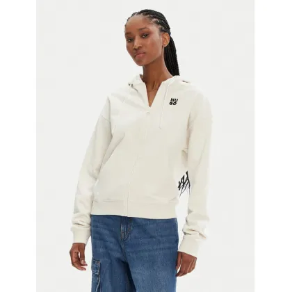 Zdjęcie HUGO Bluza Dalfine 50535240 Écru Regular Fit