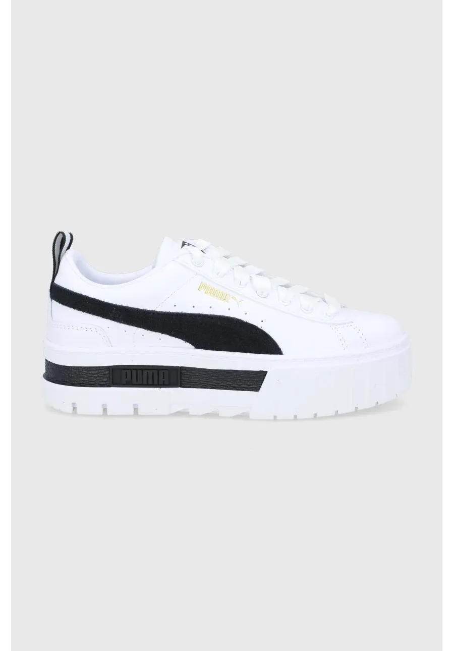 obrazek 1 Puma buty Mayze Lth  Mayze Lth kolor biały na platformie 381983