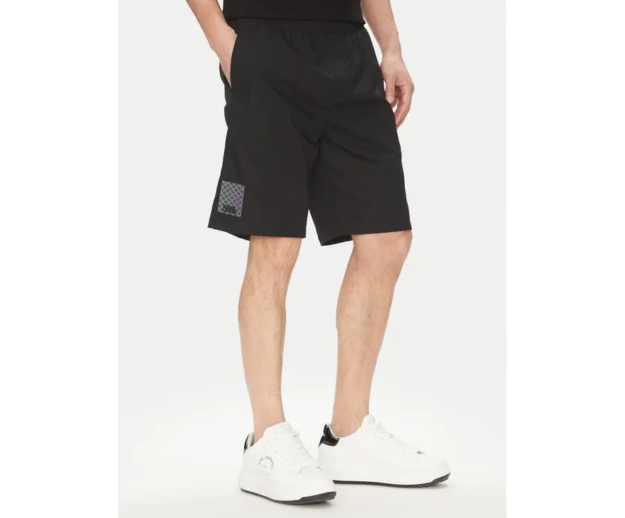 obrazek 1 KARL LAGERFELD Szorty sportowe 265709 552600 Czarny Regular Fit