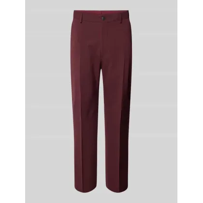 Zdjęcie Spodnie materiałowe o kroju slim fit w kant model ‘LIAM’