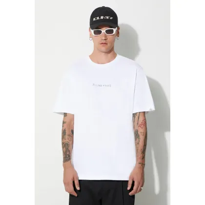 Zdjęcie Filling Pieces t-shirt bawełniany Carabiner kolor biały z nadrukiem 74417051901