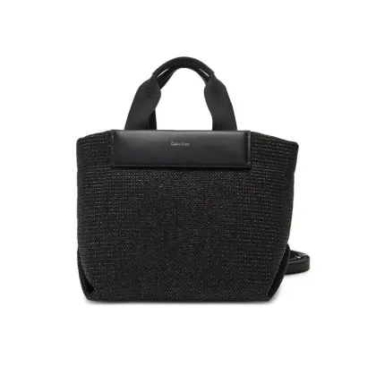 Zdjęcie Calvin Klein Torebka Ck Raffia Small Tote Crossbody K60K613026 Czarny