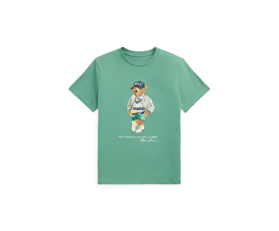 obrazek 1 Polo Ralph Lauren T-Shirt 323973121001 Zielony Regular Fit