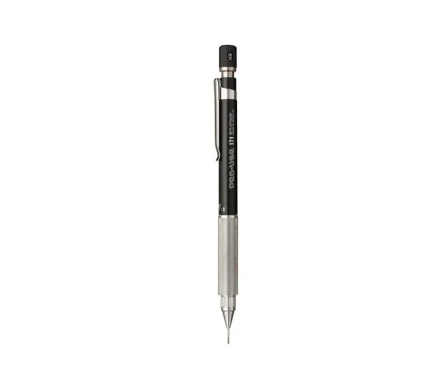 obrazek 1 Praktyczny ołówek mechaniczny 0,7 Platinum PRO-USE 171 w czarnym kolorze
