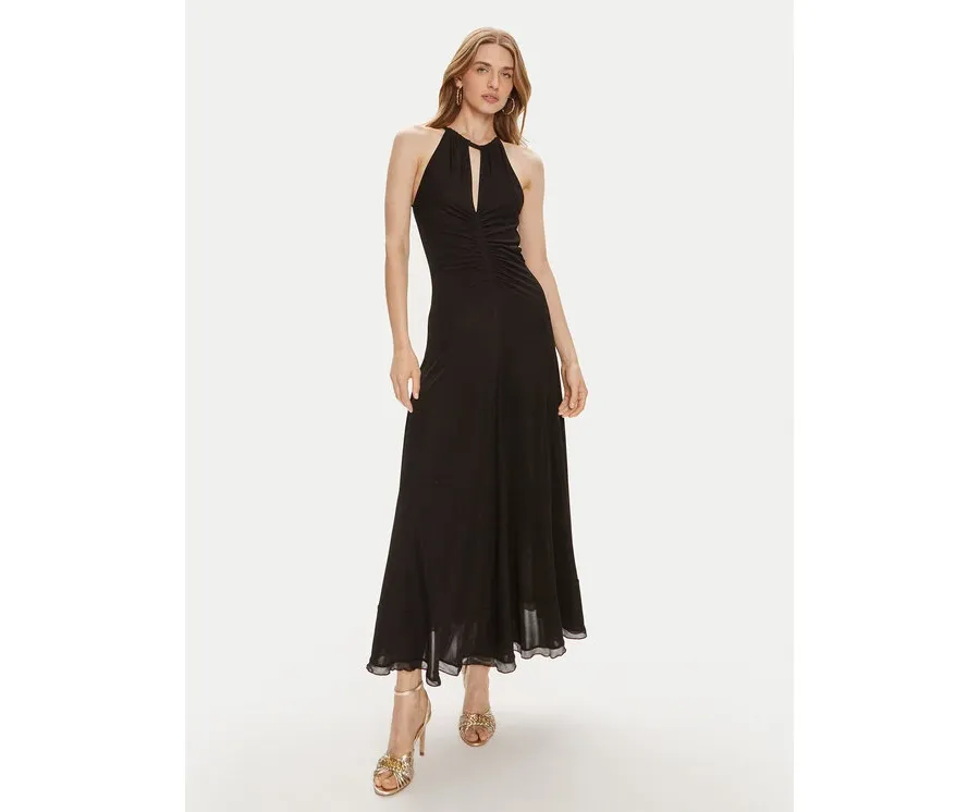 obrazek 1 TWINSET Sukienka wieczorowa 241TT2090 Czarny Regular Fit